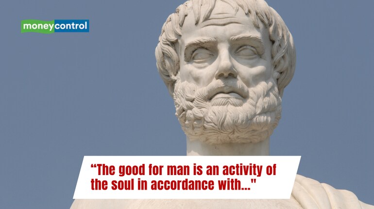 Proverb of the day by Aristotle: “The good for man is an activity of ...