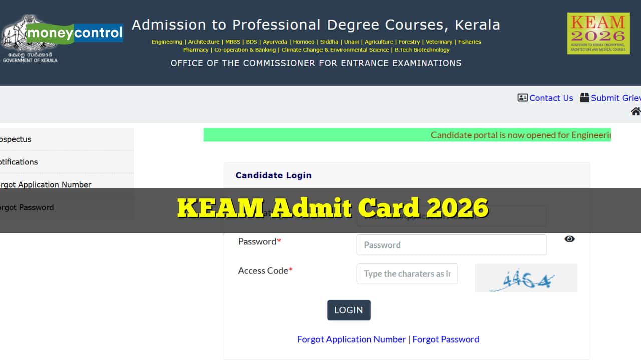 KEAM Admit Card 2026 OUT today @ cee.kerala.gov.in, direct link here