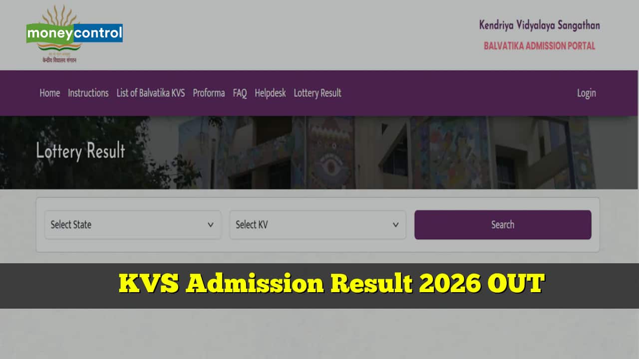 KVS Admission Result 2026 OUT for Balvatika 1, 2 & 3; check Kendriya Vidyalaya lottery result here