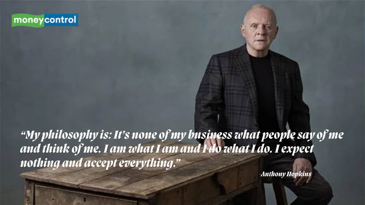 Quote of the day by Anthony Hopkins, 