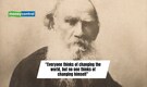 Quote of the day by Leo Tolstoy: 