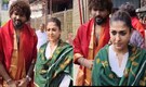 Ahead of the release of Love Insurance Kompany, Nayanthara and Vignesh Shivan visit Tirumala