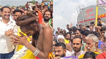 'India needs a ruthless rule': Video of 11,000 litres of milk being poured in Narmada sparks massive outrage