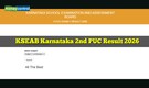 2nd PUC Result 2026 Karnataka for Science, Arts & Commerce streams declared @ karresults.nic.in; direct link here