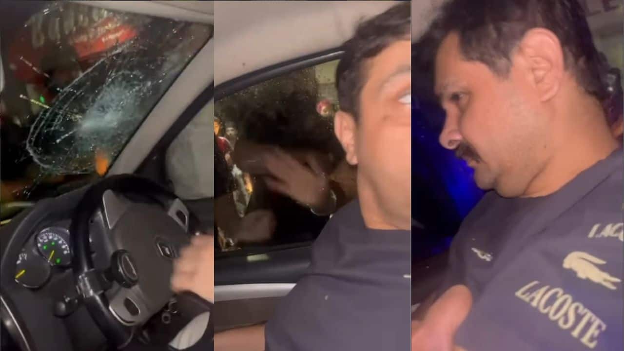 Delhi road rage: Mob attacks child spiritual influencer Abhinav Arora’s family, smashes car