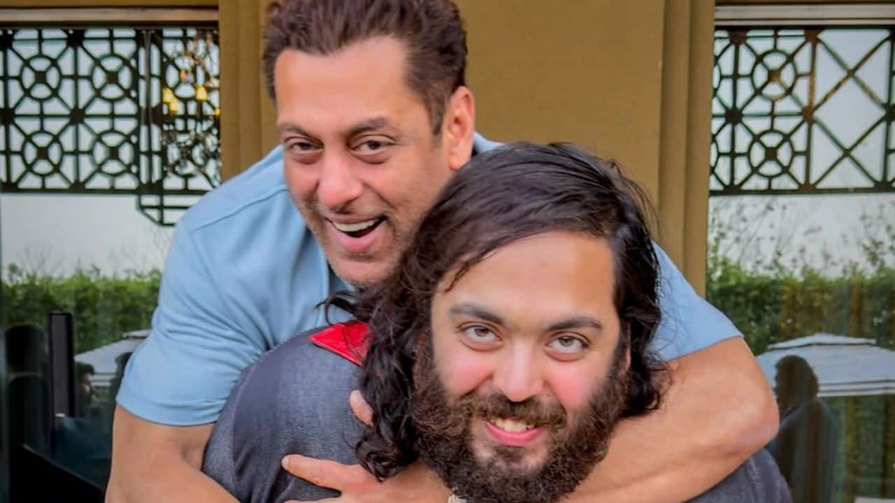 Salman Khan shares adorable piggyback moment with Anant Ambani, writes “Yeh aadmi desh ko bhi uthaega”