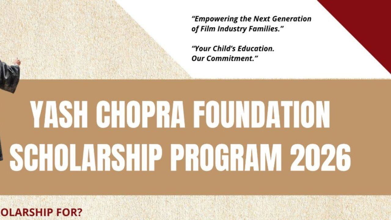 Yash Chopra Foundation launches YCF Scholarship Program 2026 to support film industry families