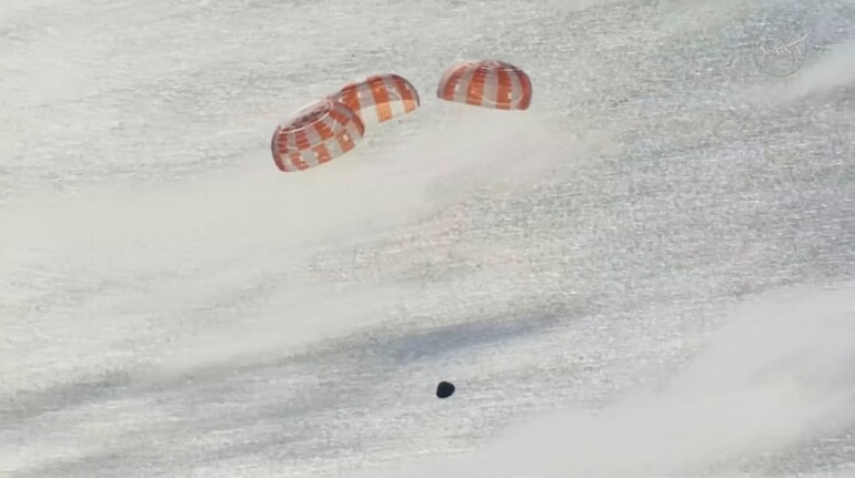 NASA’s Artemis II splashes down after first crewed lunar mission in decades