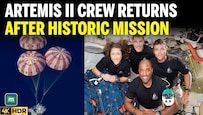 Artemis II splashdown success marks historic return from Moon mission, Trump says next stop Mars