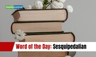 Word of the Day: Sesquipedalian