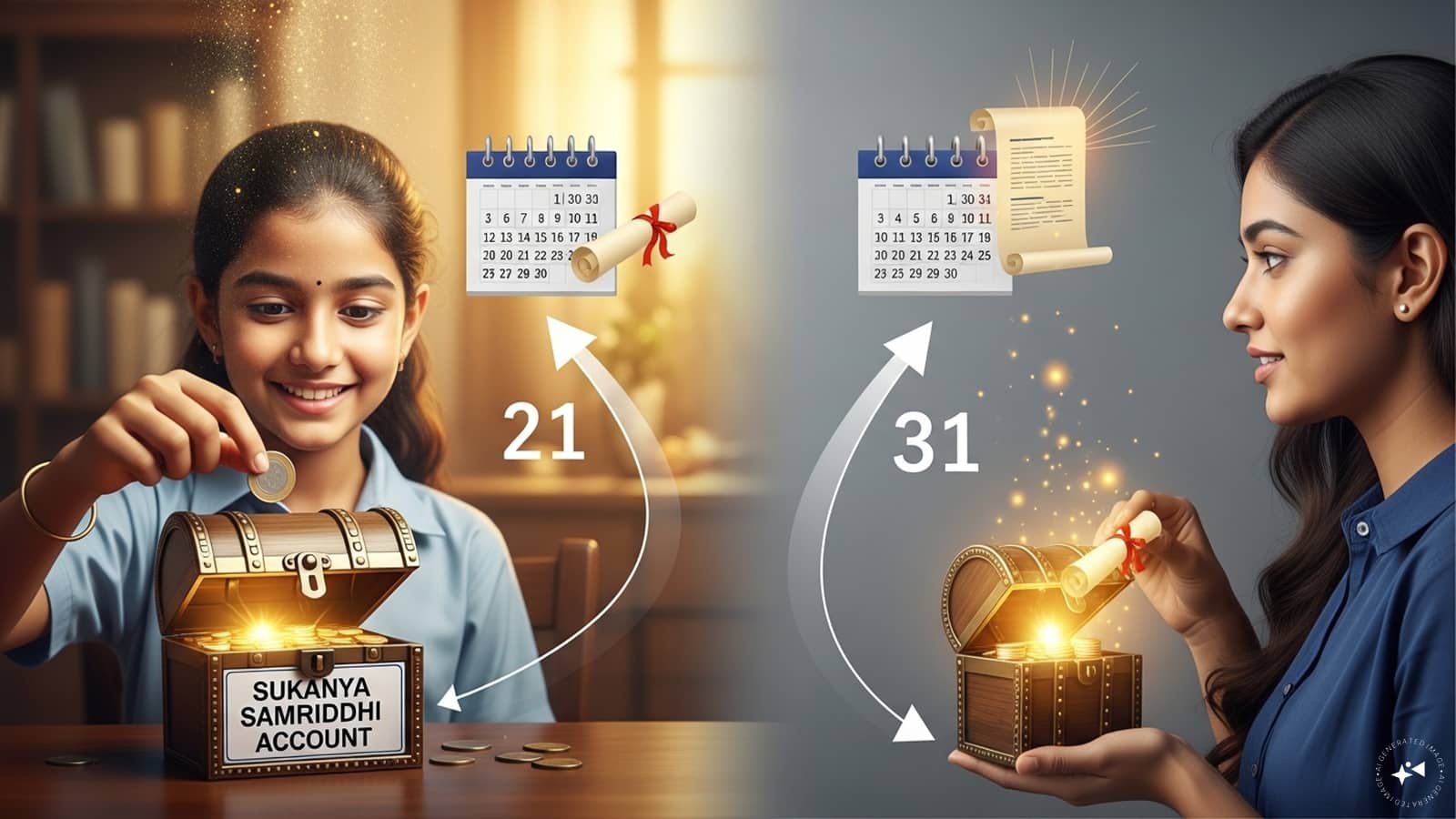 Sukanya Samriddhi Account: If a girl starts investing at 10, will she get maturity at 21 or 31? Here’s what the rule says
