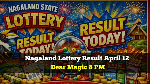 Nagaland Lottery April 12 Evening Draw: Dear Magic 8 PM to Declare Rs 1 Crore Winner