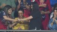 Anushka Sharma cheers for Virat Kohli at Wankhede, meets RCB owner Ananya Birla