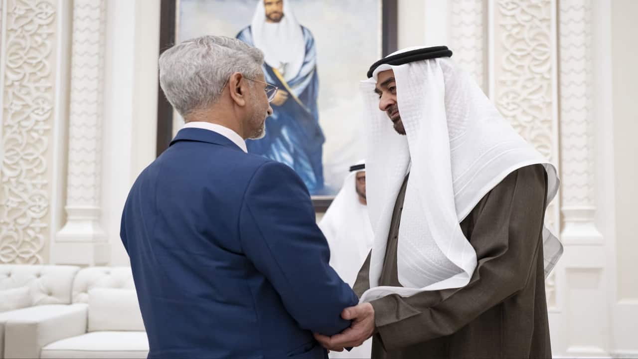West Asia crisis: EAM S Jaishankar meets UAE's Mohammed bin Zayed, thanks him for support to Indian diaspora