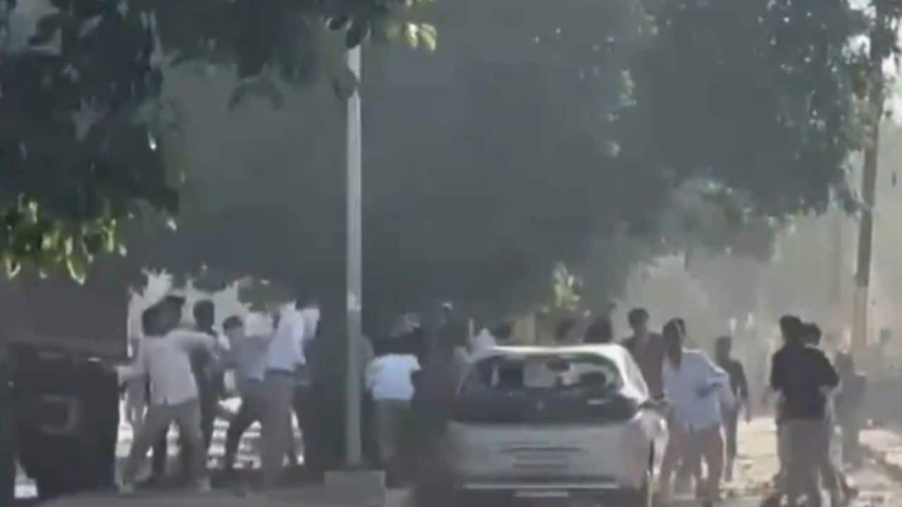 Traffic chaos in Noida after workers’ protest turns violent, commuters fume online