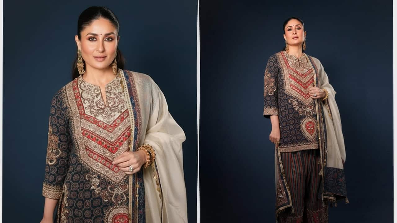 Kareena Kapoor stuns in philori kurta set at a jewellery event, can you guess its price?