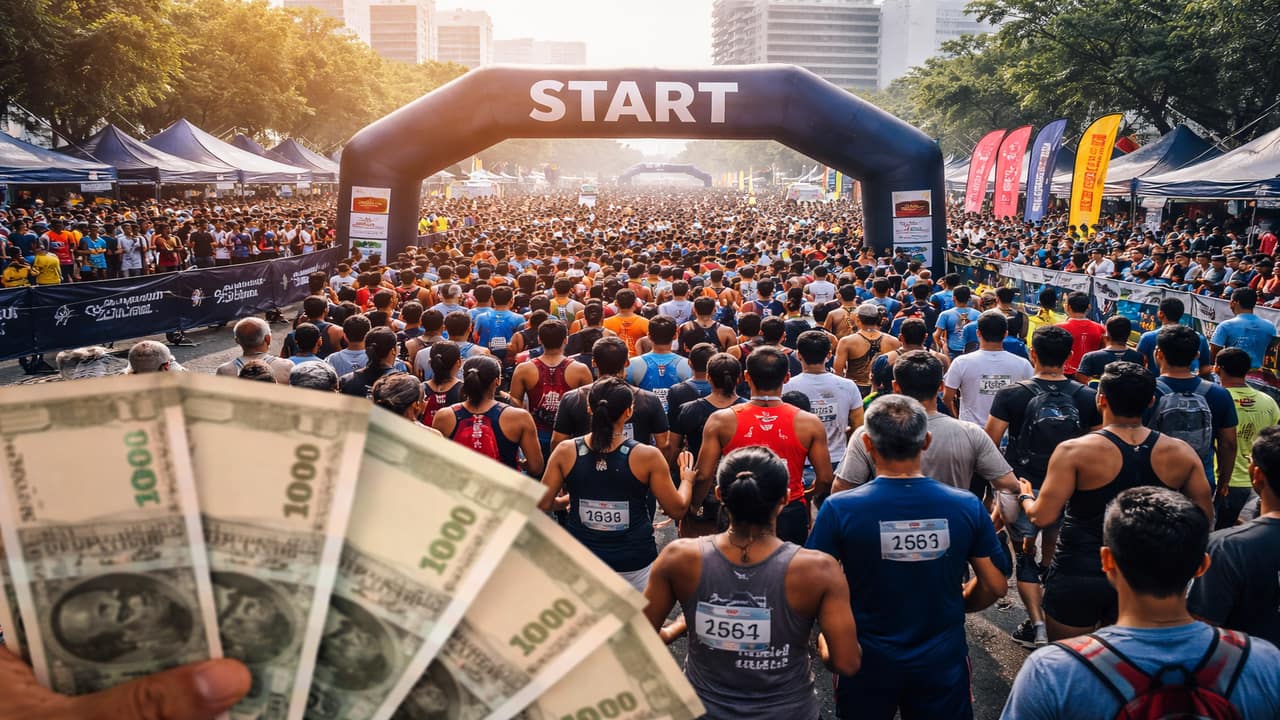 'Rs 8.1 crore in a day': Bengaluru fitness event's high entrance fee sparks debate, internet divided
