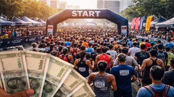 'Rs 8.1 crore in a day': Bengaluru fitness event's high entrance fee sparks debate, internet divided
