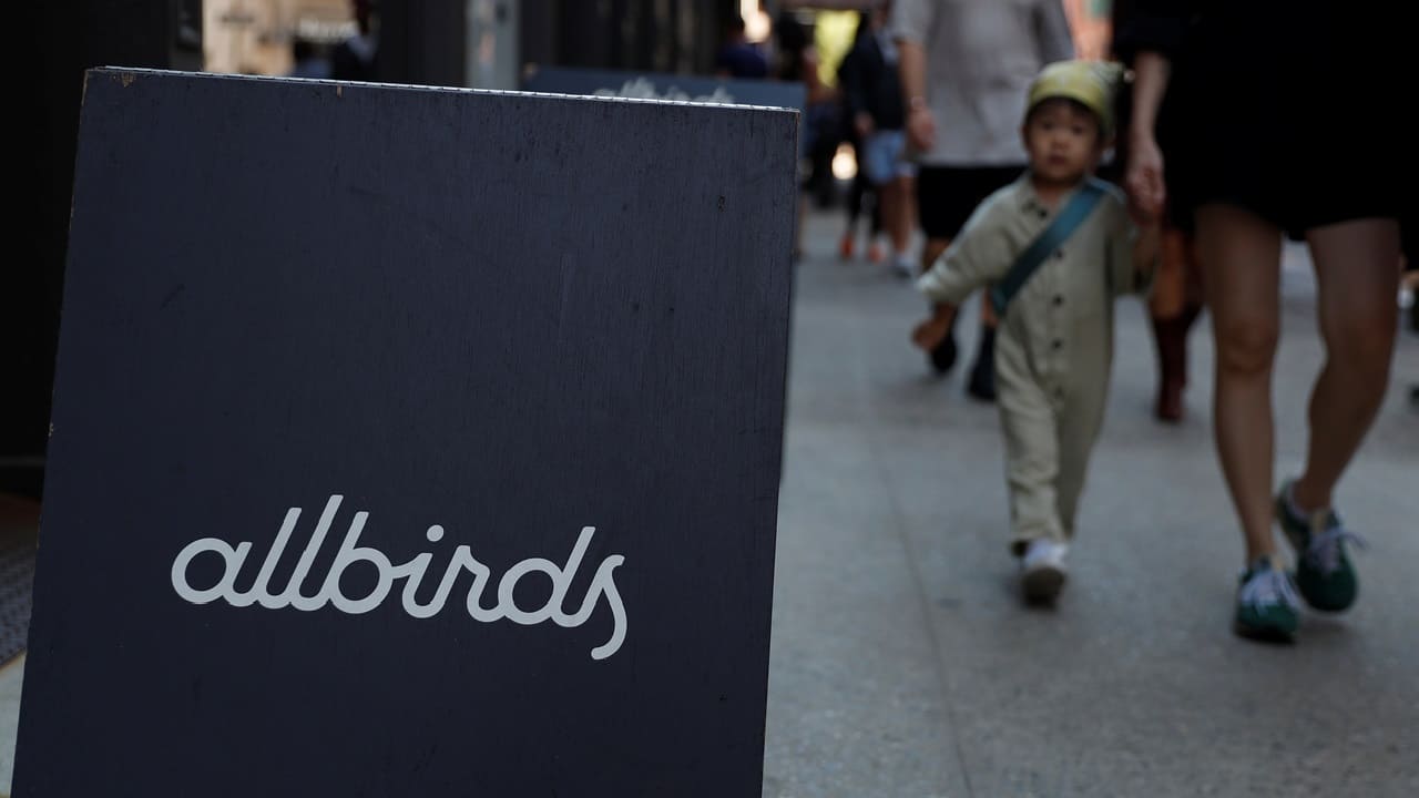 Allbirds stock soars 582% in one day on plans to pivot to AI from sneakers