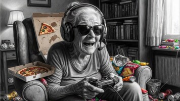91-year-old woman misses calls, family informs police. Officers find her playing video games