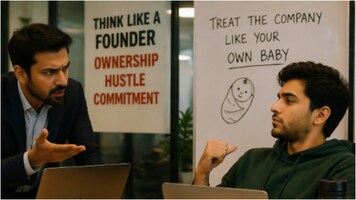 Gen Z employee logs out at 7 pm, asks for 50% equity after being lectured by startup founder