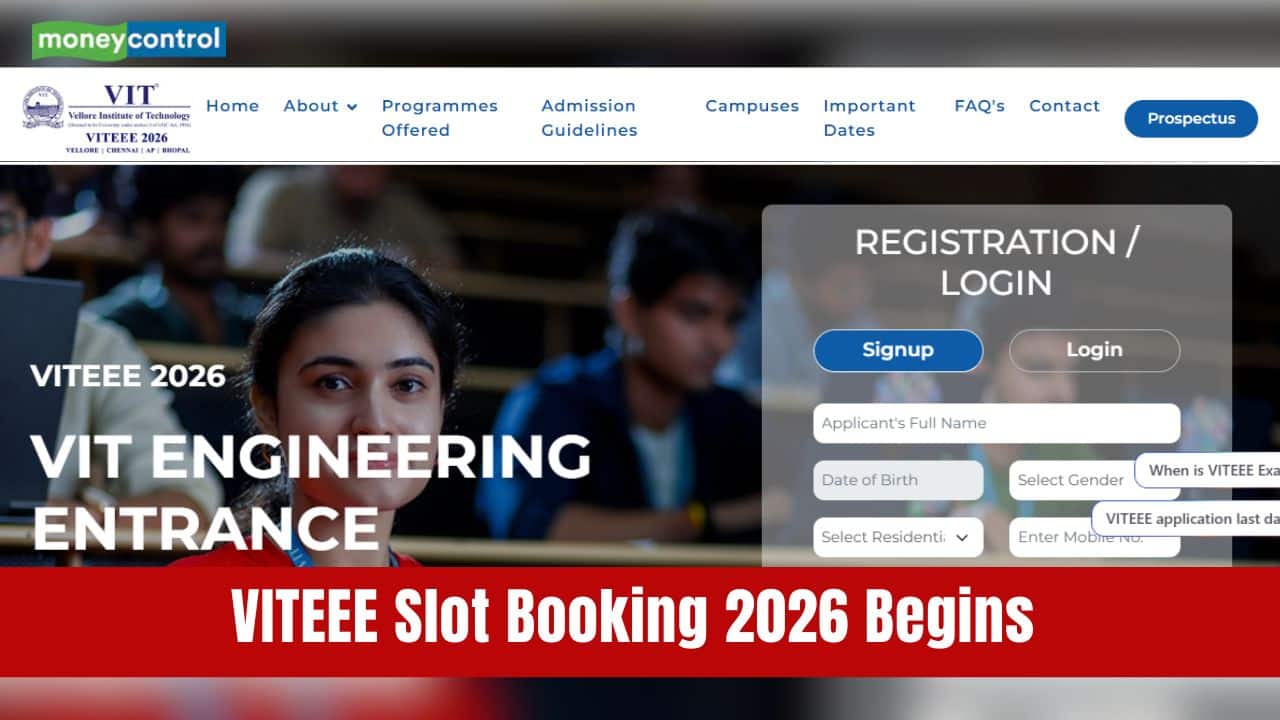 VITEEE Slot Booking 2026 Begins Today: Check steps to register through ...