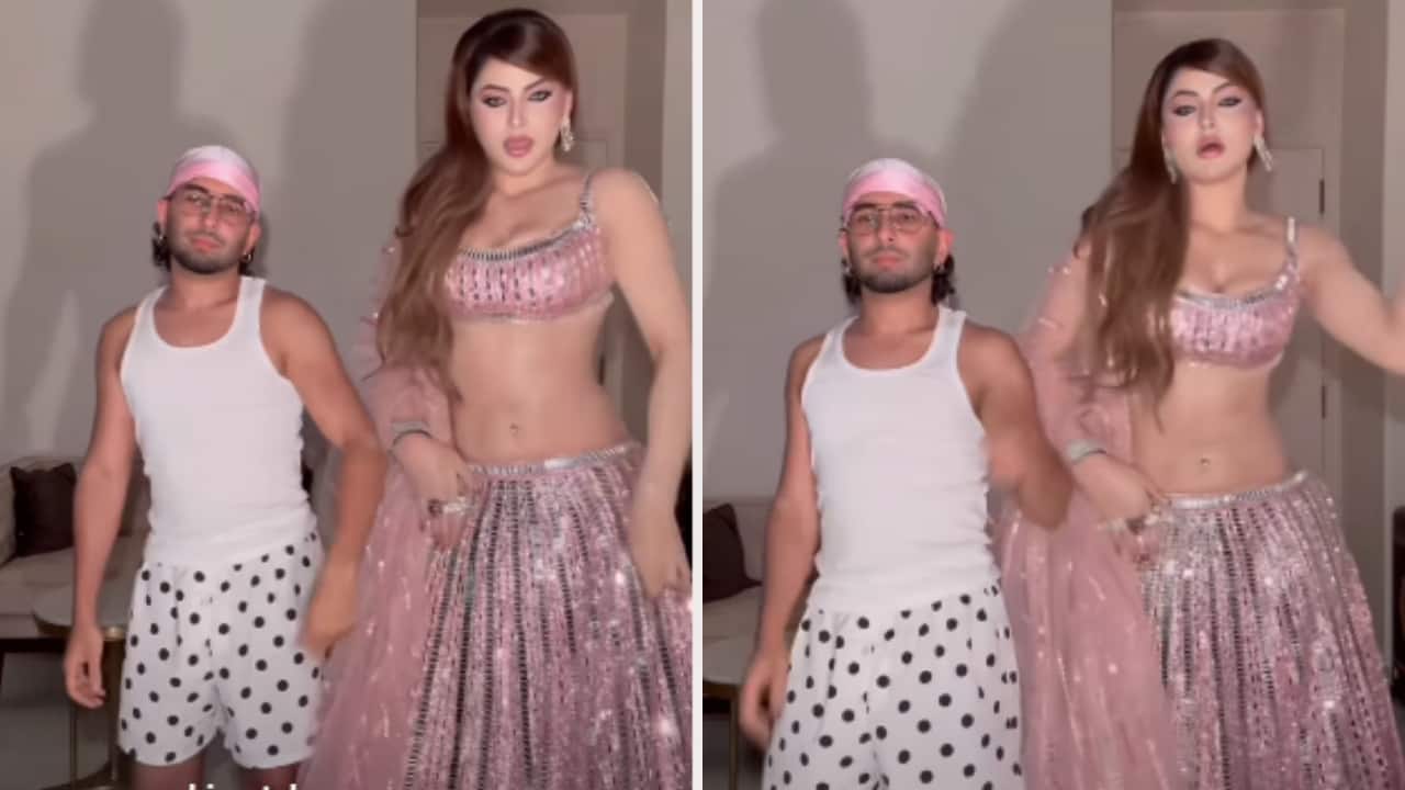 Urvashi Rautela and Orry's dance video goes viral, watch here