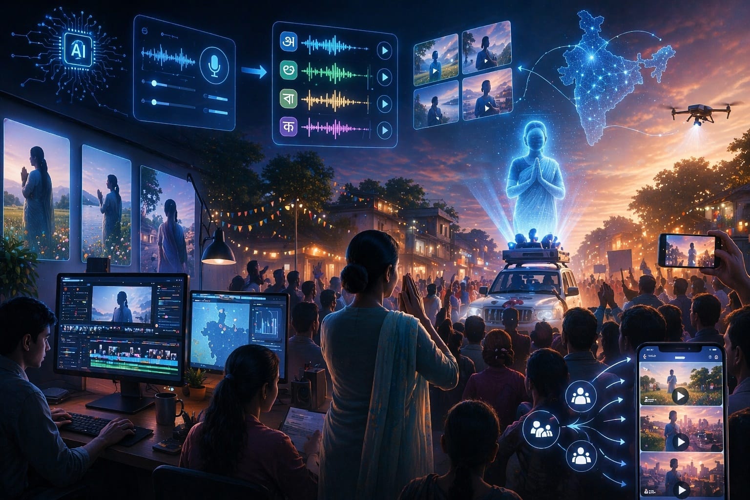 India's AI election