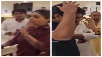 BJP leader barges into Mumbai Lenskart store, applies tilak to staff: Video sparks outrage