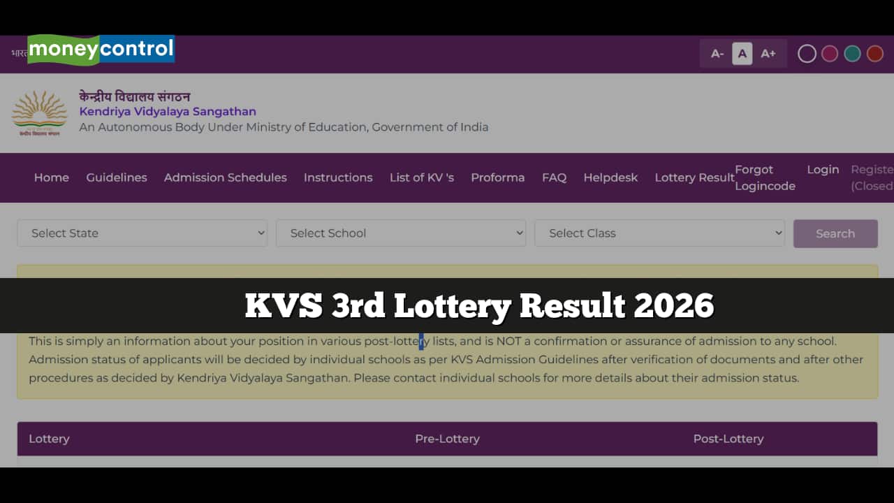 KVS 3rd Lottery Result 2026 declared for Balvatika & Class 1: Direct link and admission steps here