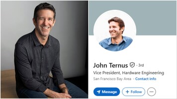 Apple's new CEO John Ternus's LinkedIn profile is viral. No bio, no posts, millions in views