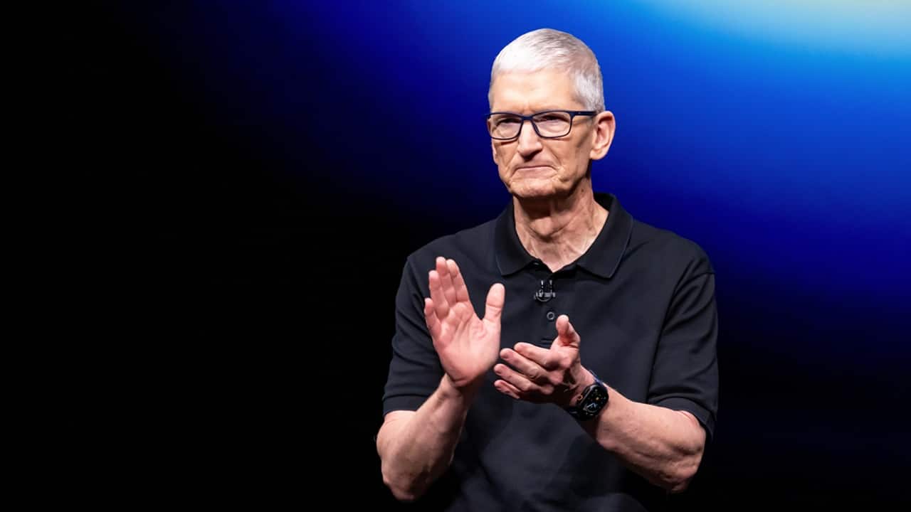 Apple’s Tim Cook says he’s ‘healthy’; John Ternus promises AI products