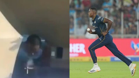 WATCH: Kagiso Rabada draws attention with latest smoking act at Gujarat Titans team hotel