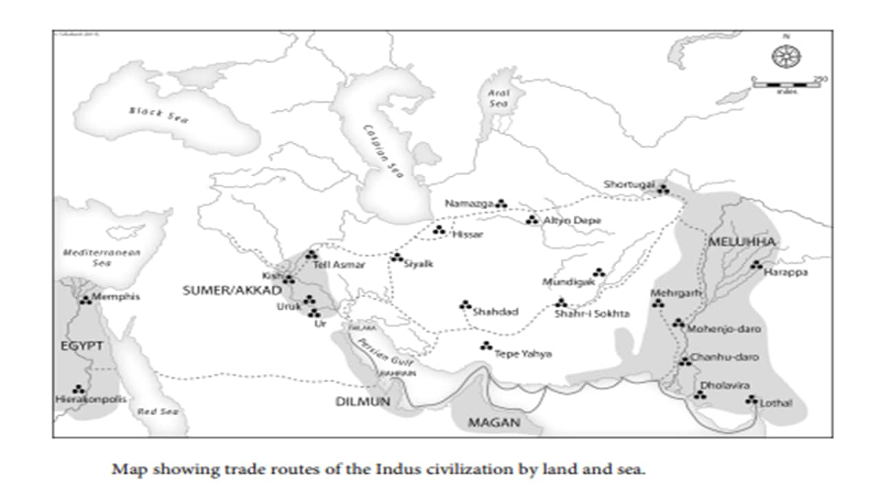 Indhu Samuthram Map.pdf Book Extract | The Indus: Lost Civilizations by Andrew Robinson
