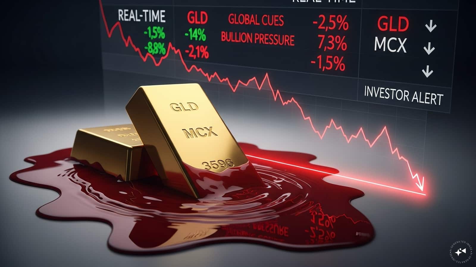 Gold ETFs trade in red; MCX prices fall amid weak global headwinds. Here's what investors must know