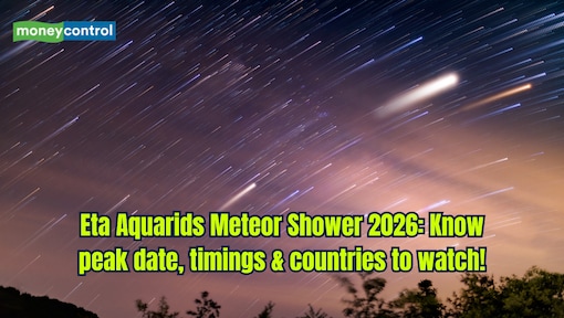 Eta Aquarids Meteor Shower 2026: Will it start on May 5 or 6? Know peak date, timings & countries to watch this event