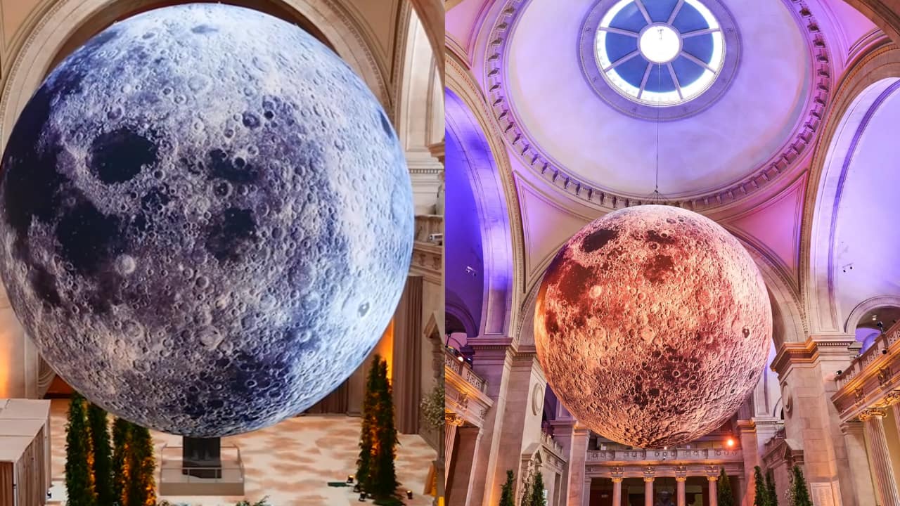 Met Gala 2026 unveils massive 26-foot floating full moon installation ...