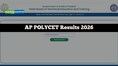 AP POLYCET Results 2026 declared @ polycetap.ap.gov.in; girls outperform boys, download rank card here