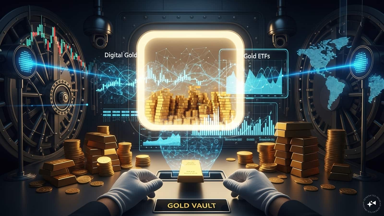 What is 'gold vault' option and how does it compare to physical, digital, ETFs?