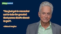 Quote of the day by Wall Street actor, Michael Douglas, 'You just got to remember not to take...'