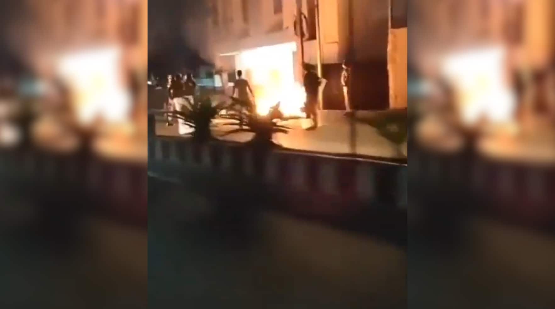 TMC alleges BJP role in Siliguri office fire, shares video: ‘Reveals true autocratic nature’