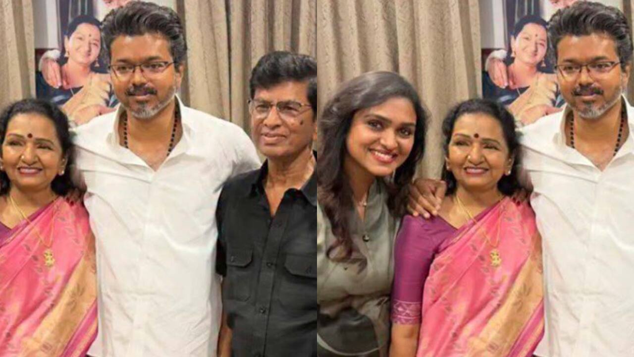 TVK Chief Thalapathy Vijay Shares A Family Moment After His Glorious TVK Chief Thalapathy Vijay Shares A Family Moment After His Glorious