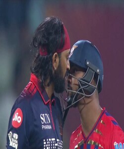 Pooran and Pandya Clash on Field During IPL Match — image 2