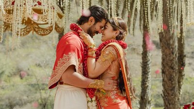 Vijay Deverakonda and Rashmika Mandanna got married in Udaipur early this year. (File photo)