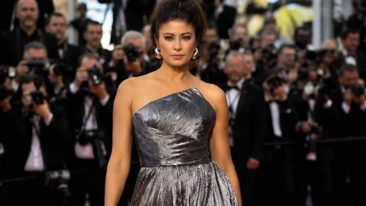 Pooja Batra makes her Cannes 2026 debut in dazzling silver gown