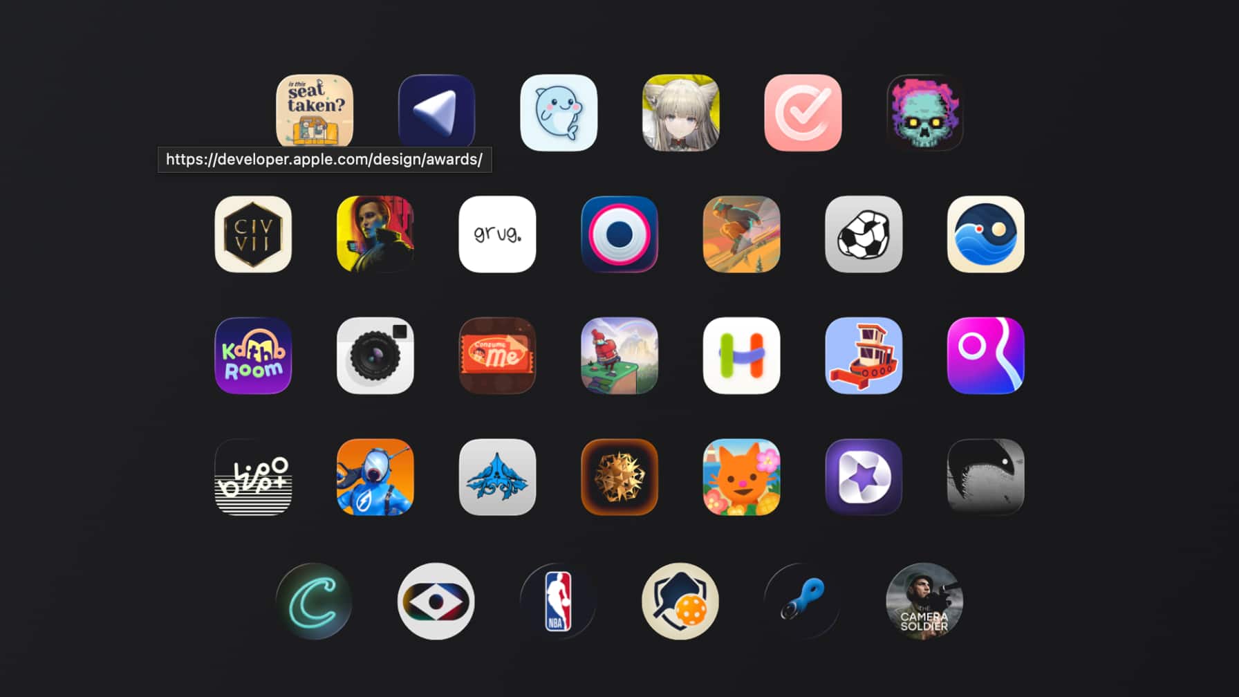 Apple Design Award 2026 finalists announced: Cyberpunk 2077, Civilization VII, NBA app, Tide Guide and more shortlisted