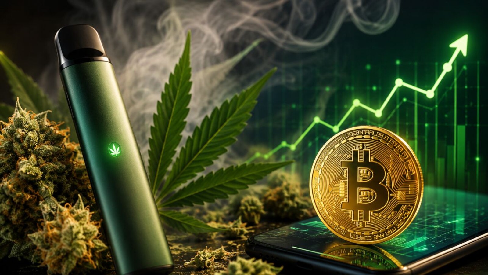 Earn Bitcoin while vaping weed? Cannabis company faces backlash over crypto  rewards