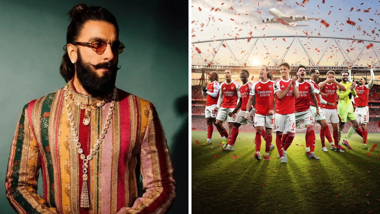 Ranveer Singh celebrates Arsenal's Premier League win in 22 years, calls it a 'life lesson' on loyalty and perseverance