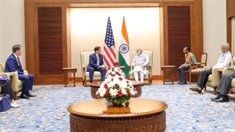 US Secretary of State Marco Rubio holds high-level talks with PM Modi ...
