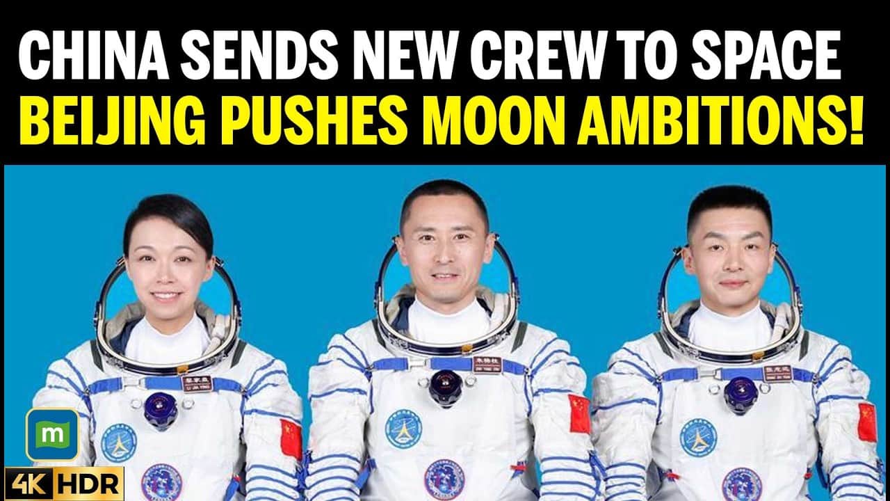 China In Space: China Launches New Crewed Space Mission as Moon ...